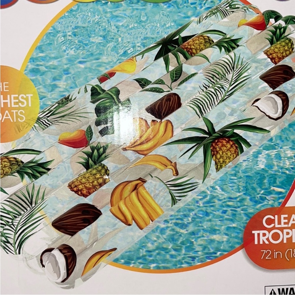 Pool float raft floaty NIB tropical - Picture 2 of 6